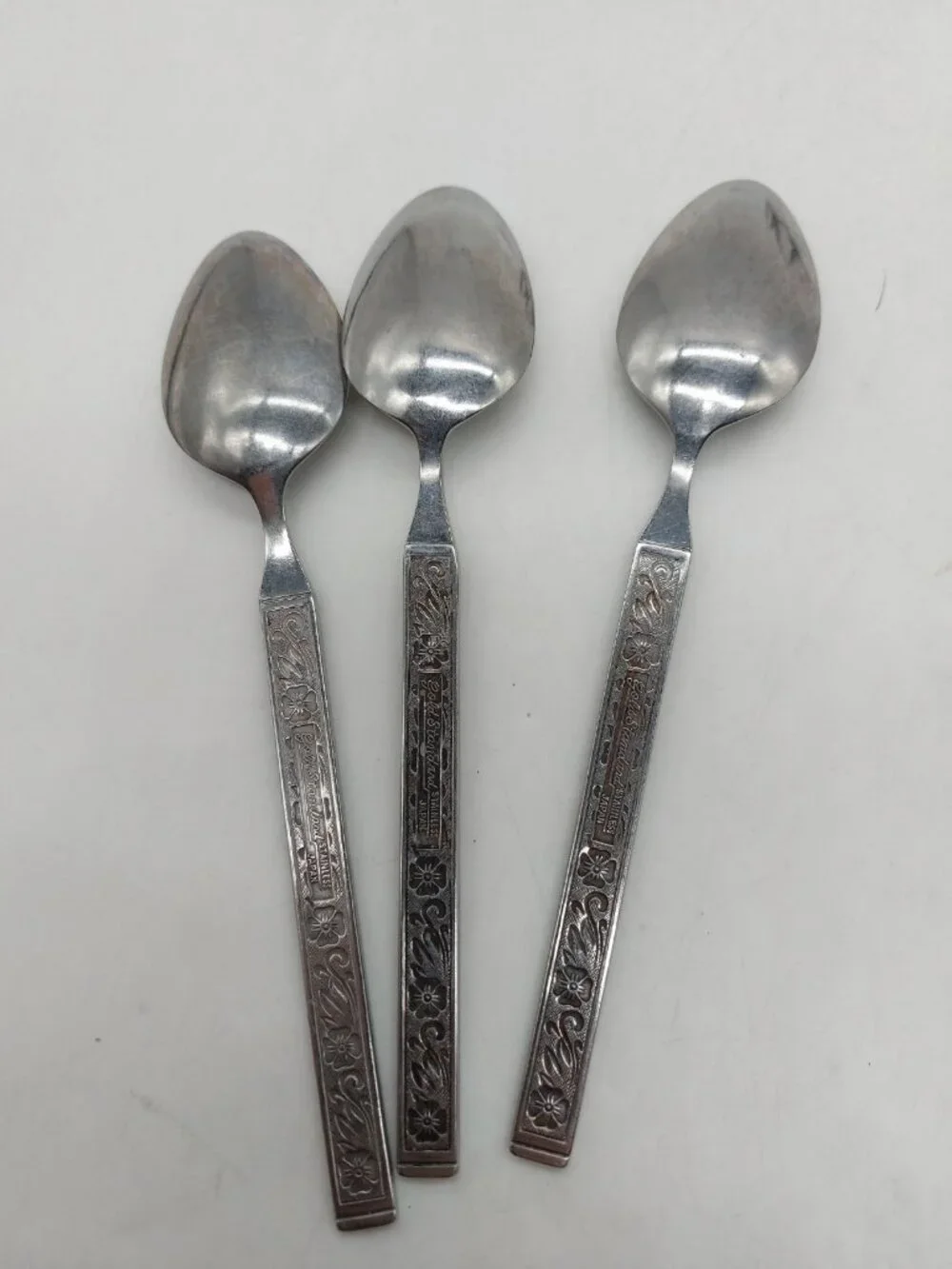 Riviera Monterey Stainless Flatware 3 Teaspoons 6